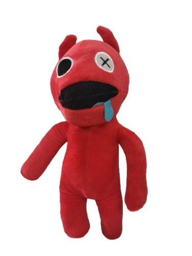 Piros plüss figura - FNAF - Rainbow Friends - Roblox - ÚJ