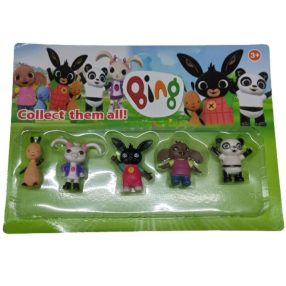 5 db műanyag figura egyben - Bing nyuszi - ÚJ