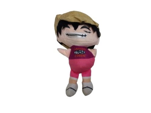 Rózsaszín ruhás plüss anime figura - Luffy - One Piece - ÚJ