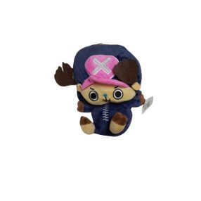 Sötétkék plüss anime figura - Chopper - One Piece - ÚJ