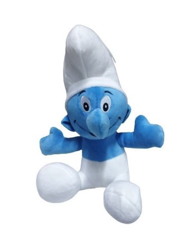 Kék plüss figura - Hupikék Törpikék - The Smurfs - ÚJ