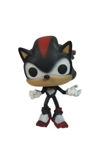 15 cm-es fekete műanyag figura - Shadow - Sonic - ÚJ
