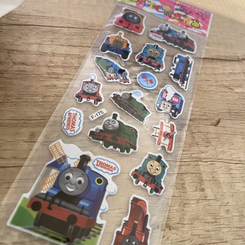 Thomas & friends domború matrica (ív)
