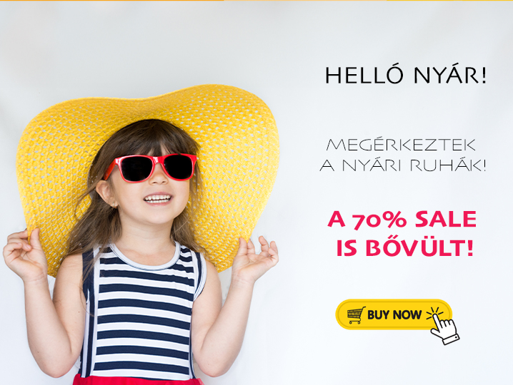 Ma landolt a nyári RUHADÖMPING!